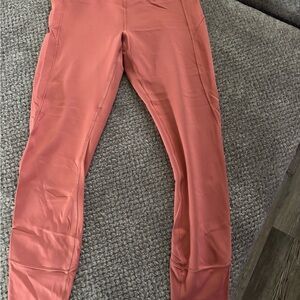 Lululemon Athletica Coral Leggings